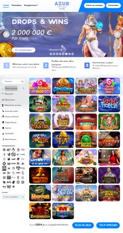 l'application et interface Casino AMPM