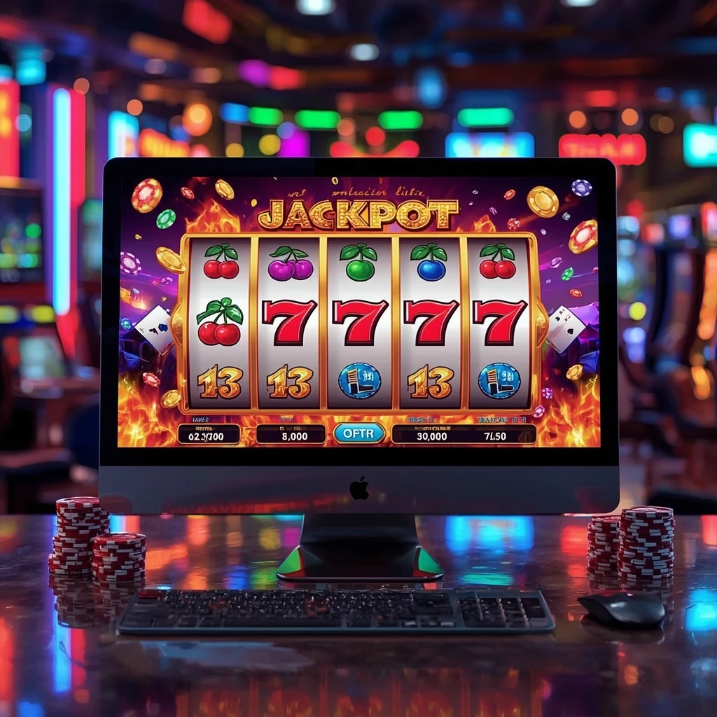 slots sur le moniteur CASINO AMPM